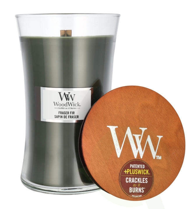 WoodWick Frasier Fir Large Hourglass Candle 0 i gruppen SKØNHED & HELSE / Duft & Parfume / Øvrig duft / Duftlys hos TP E-commerce Nordic AB (D16766)