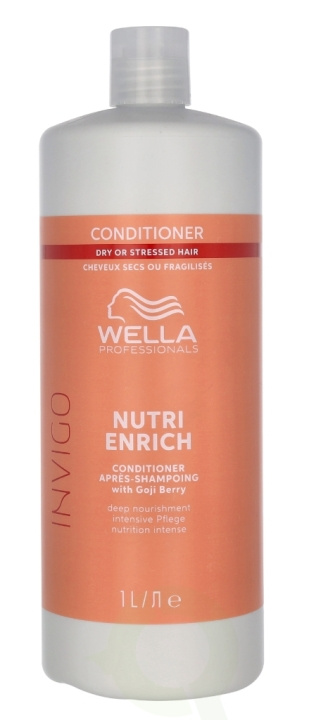 Wella Invigo - Nutri-Enrich Deep Nourishing Conditioner 1000 ml With Goji Berry i gruppen SKØNHED & HELSE / Hår og styling / Hårpleje / Balsam hos TP E-commerce Nordic AB (D16802)