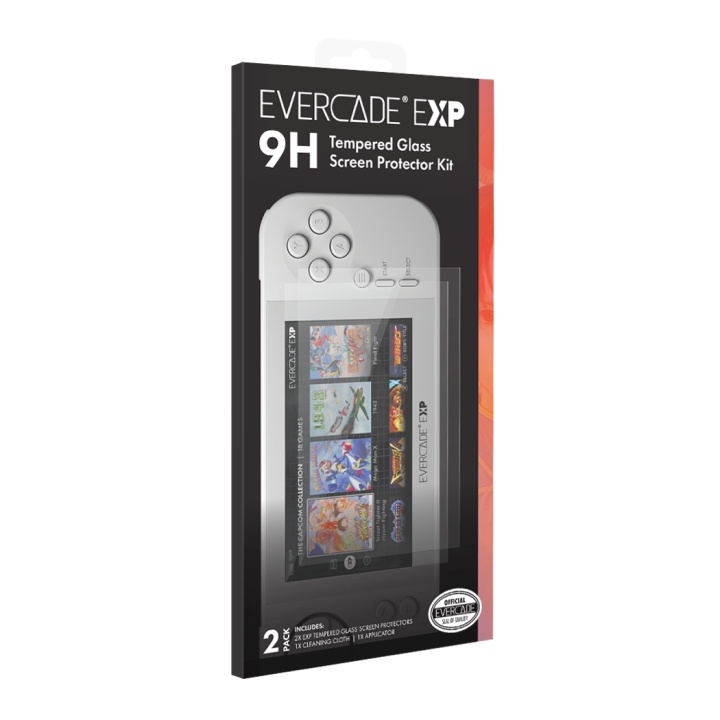 Blaze Evercade Evercade EXP skærmbeskytter af hærdet glas i gruppen HJEMMEELEKTRONIK / Spilkonsoller og tilbehør / Øvrige spil hos TP E-commerce Nordic AB (D16836)