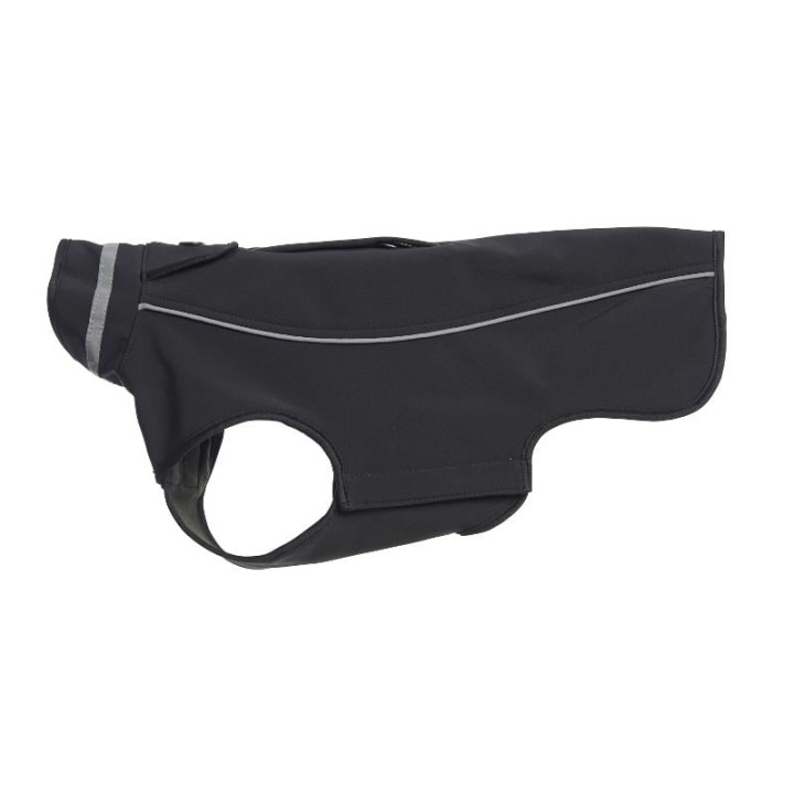 Buster Softshell sort peber M/L 45 cm i gruppen HJEM, HUS & HAVE / Tilbehør til dyr / Hund hos TP E-commerce Nordic AB (D16839)