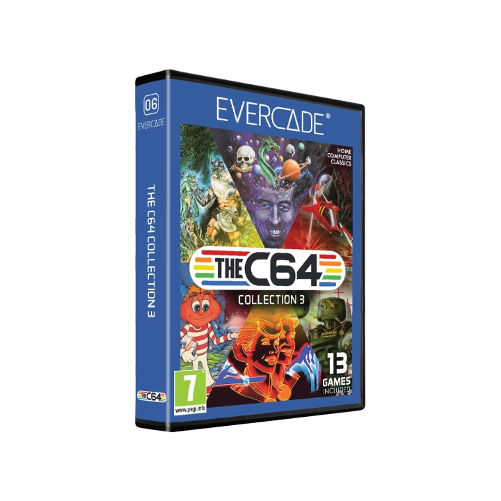 Blaze Evercade C64 Collection 3 i gruppen HJEMMEELEKTRONIK / Spilkonsoller og tilbehør / Øvrige spil hos TP E-commerce Nordic AB (D16846)