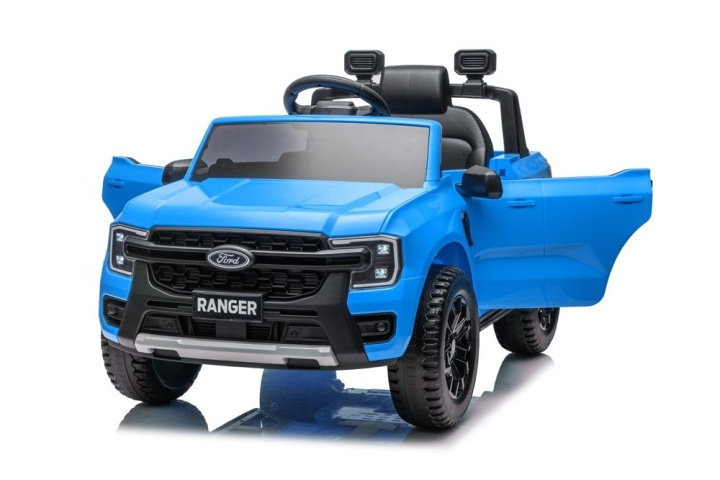 Azeno Elbil - Licens Ford 707 - Blå (6951278) i gruppen LEGETØJ, BØRN & BABY / Legetøj / Gåbiler hos TP E-commerce Nordic AB (D16857)