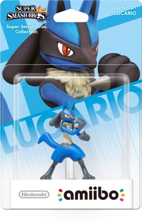 Amiibo Nintendo Amiibo Figur Lucario i gruppen HJEMMEELEKTRONIK / Spilkonsoller og tilbehør / Nintendo Switch / Tilbehør hos TP E-commerce Nordic AB (D16870)