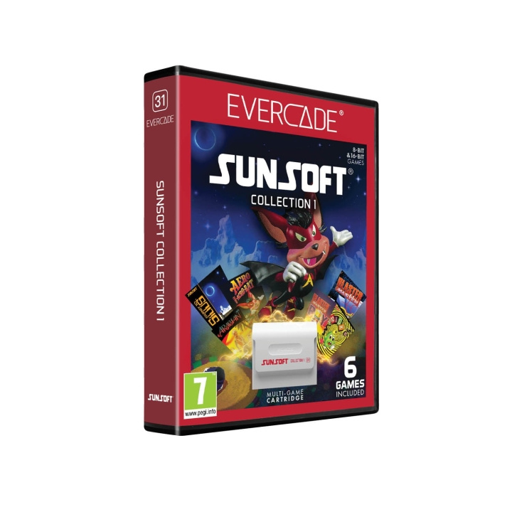 Blaze Evercade Sunsoft Collection 1 i gruppen HJEMMEELEKTRONIK / Spilkonsoller og tilbehør / Øvrige spil hos TP E-commerce Nordic AB (D16876)