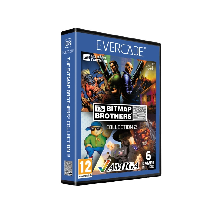 Blaze Evercade Bitmap Brothers samling 2 i gruppen HJEMMEELEKTRONIK / Spilkonsoller og tilbehør / Øvrige spil hos TP E-commerce Nordic AB (D16878)