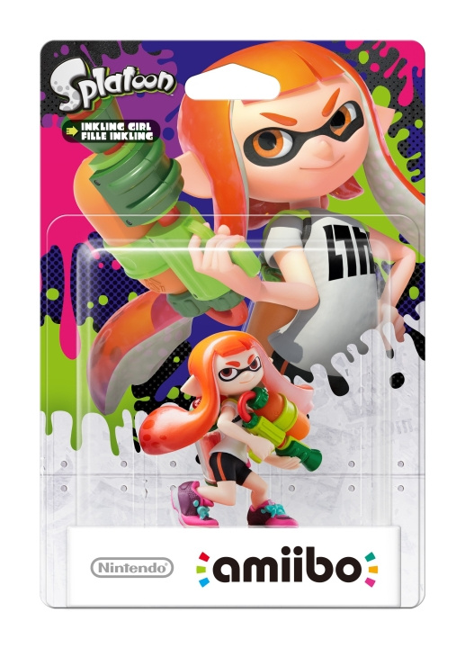 Amiibo Nintendo Amiibo Figur Inkling Girl (Splatoon Collection) i gruppen HJEMMEELEKTRONIK / Spilkonsoller og tilbehør / Nintendo Switch / Tilbehør hos TP E-commerce Nordic AB (D16895)