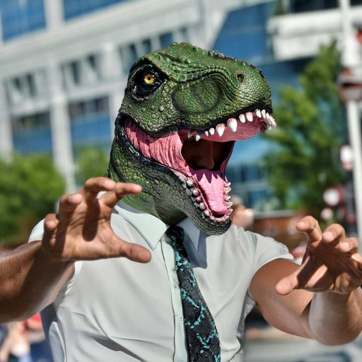 MikaMax Dinosaur-maske i gruppen LEGETØJ, BØRN & BABY / Legetøj / Udklædning hos TP E-commerce Nordic AB (D16900)