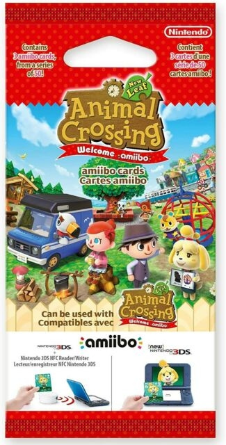 NACON Animal Crossing New Leaf: Velkommen amiibo! - Amiibo-kort (3 stk.) i gruppen HJEMMEELEKTRONIK / Spilkonsoller og tilbehør / Nintendo Switch / Tilbehør hos TP E-commerce Nordic AB (D16901)