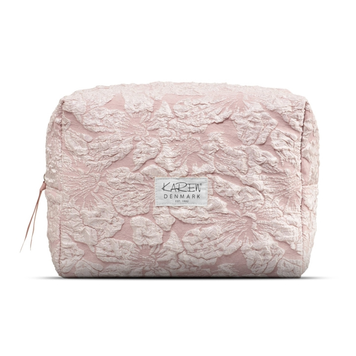Karen Toilettaske - pink brokade i gruppen HJEM, HUS & HAVE / Badværelse / Toilettasker hos TP E-commerce Nordic AB (D16907)