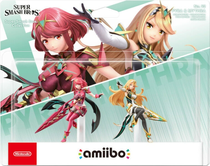 Amiibo Super Smash Bros. Collection - Pyra og Mythra Amiibo (nr. 92) i gruppen HJEMMEELEKTRONIK / Spilkonsoller og tilbehør / Nintendo Switch / Tilbehør hos TP E-commerce Nordic AB (D16911)