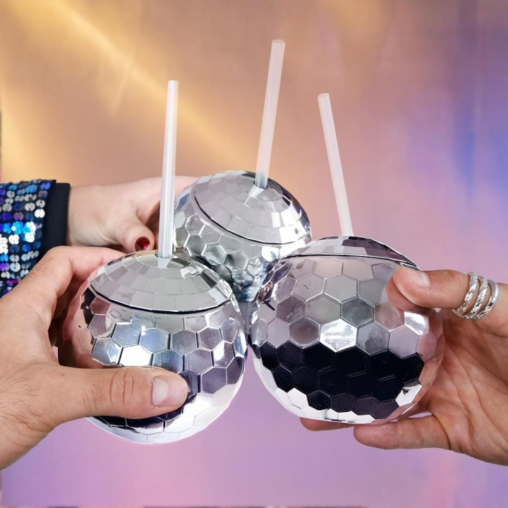 MikaMax Disco Ball-kopper - sæt med 3 stk i gruppen SPORT, FRITID & HOBBY / Sjove gadgets / Krus hos TP E-commerce Nordic AB (D16922)