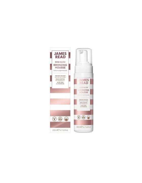 James Read Rose Glow Bronzing Mousse - 200 ml i gruppen SKØNHED & HELSE / Hår og styling / Hårpleje / Balsam hos TP E-commerce Nordic AB (D16943)