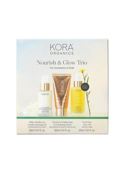 KORA Organics Nourish & Glow Trio Hydration gaveæske i gruppen SKØNHED & HELSE / Gaveæske / Gaveæske til hende hos TP E-commerce Nordic AB (D16949)
