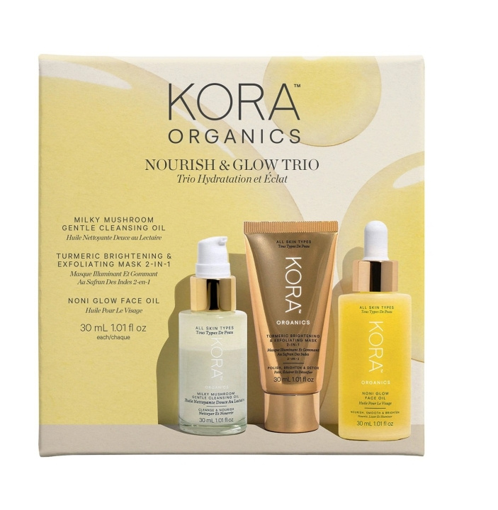 KORA Organics Nourish & Glow Trio Hydration gaveæske i gruppen SKØNHED & HELSE / Gaveæske / Gaveæske til hende hos TP E-commerce Nordic AB (D16950)