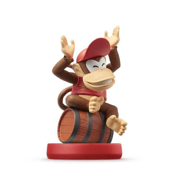 Amiibo Nintendo Amiibo Figur Diddy Kong (Super Mario Collection) i gruppen HJEMMEELEKTRONIK / Spilkonsoller og tilbehør / Nintendo Switch / Tilbehør hos TP E-commerce Nordic AB (D16966)