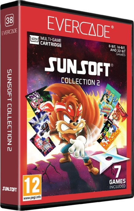 Blaze Evercade Sunsoft Collection 2 i gruppen HJEMMEELEKTRONIK / Spilkonsoller og tilbehør / Øvrige spil hos TP E-commerce Nordic AB (D16972)