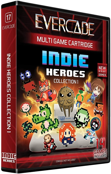 Blaze Evercade Evercade Indie Heroes Collection 1 Patron i gruppen HJEMMEELEKTRONIK / Spilkonsoller og tilbehør / Øvrige spil hos TP E-commerce Nordic AB (D16975)