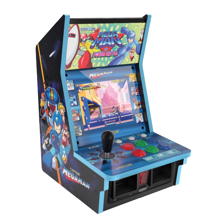 Blaze Evercade Evercade Alpha Mega Man Bartop Arkade i gruppen HJEMMEELEKTRONIK / Spilkonsoller og tilbehør / Øvrige spil hos TP E-commerce Nordic AB (D17022)
