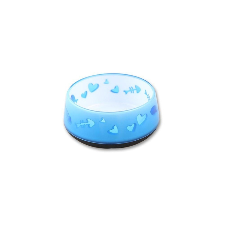 AFP All For Paws - Katteskål med tung bund blå 11 cm 190 ml - (785.0202) i gruppen HJEM, HUS & HAVE / Tilbehør til dyr / Kat hos TP E-commerce Nordic AB (D17037)