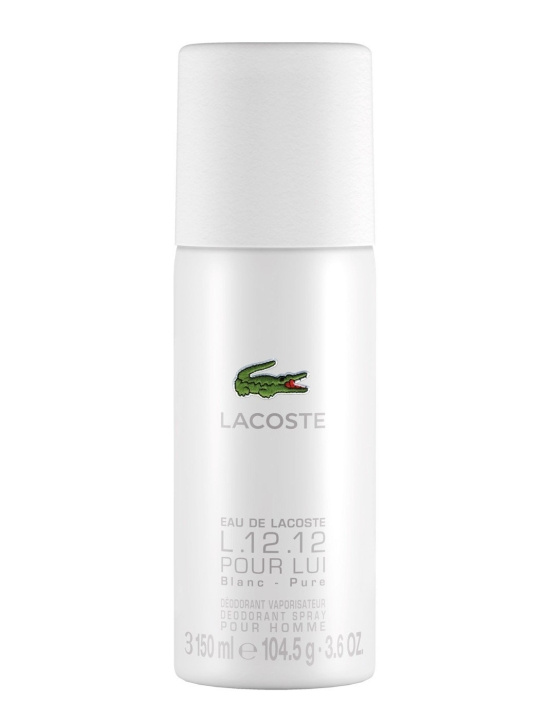 Lacoste L.12.12 Blanc Deodorant 150ml Spray i gruppen SKØNHED & HELSE / Duft & Parfume / Deodorant / Deo for ham hos TP E-commerce Nordic AB (D17040)
