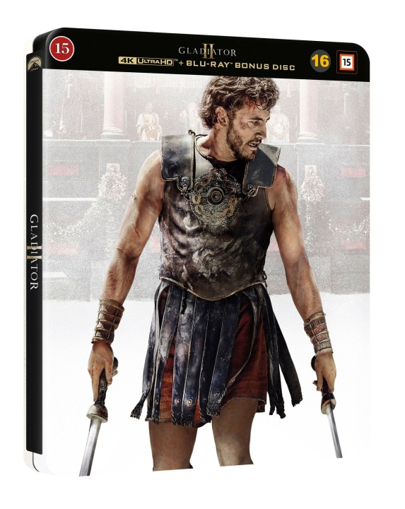 GLADIATOR II i gruppen HJEMMEELEKTRONIK / Lyd & billede / Tv og tilbehør / Film / Blu-ray hos TP E-commerce Nordic AB (D17073)