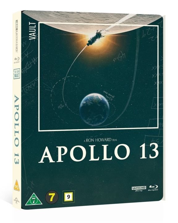 APOLLO 13 VAULT STEELBOOK (2-DISC LTD EDIT) i gruppen HJEMMEELEKTRONIK / Lyd & billede / Tv og tilbehør / Film / Blu-ray hos TP E-commerce Nordic AB (D17099)