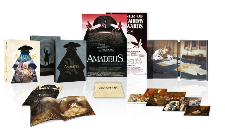 Amadeus Ultimate Collector\'s Edition Steelbook i gruppen HJEMMEELEKTRONIK / Lyd & billede / Tv og tilbehør / Film / Blu-ray hos TP E-commerce Nordic AB (D17103)