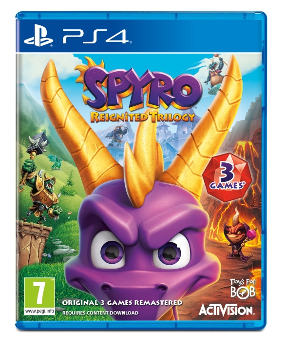 Spyro Reignited Trilogy (Nordic) (PS4) i gruppen HJEMMEELEKTRONIK / Spilkonsoller og tilbehør / Sony PlayStation 4 / Spil hos TP E-commerce Nordic AB (D17129)