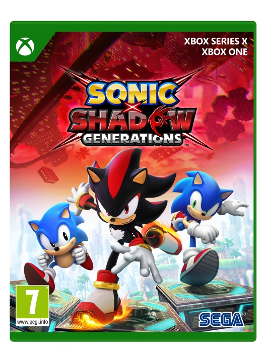Sonic X Shadow Generations (XseriesX) i gruppen HJEMMEELEKTRONIK / Spilkonsoller og tilbehør / Xbox Series X / Spil hos TP E-commerce Nordic AB (D17201)