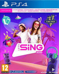 Let\'s Sing 2025 (Double Mic Bundle) (PS4) i gruppen HJEMMEELEKTRONIK / Spilkonsoller og tilbehør / Sony PlayStation 4 / Spil hos TP E-commerce Nordic AB (D17202)