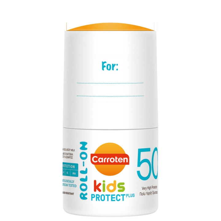 Carroten Roll-On KIDS Protect SPF 50+ i gruppen SKØNHED & HELSE / Hudpleje / Tanning / Solbeskyttelse hos TP E-commerce Nordic AB (D17204)