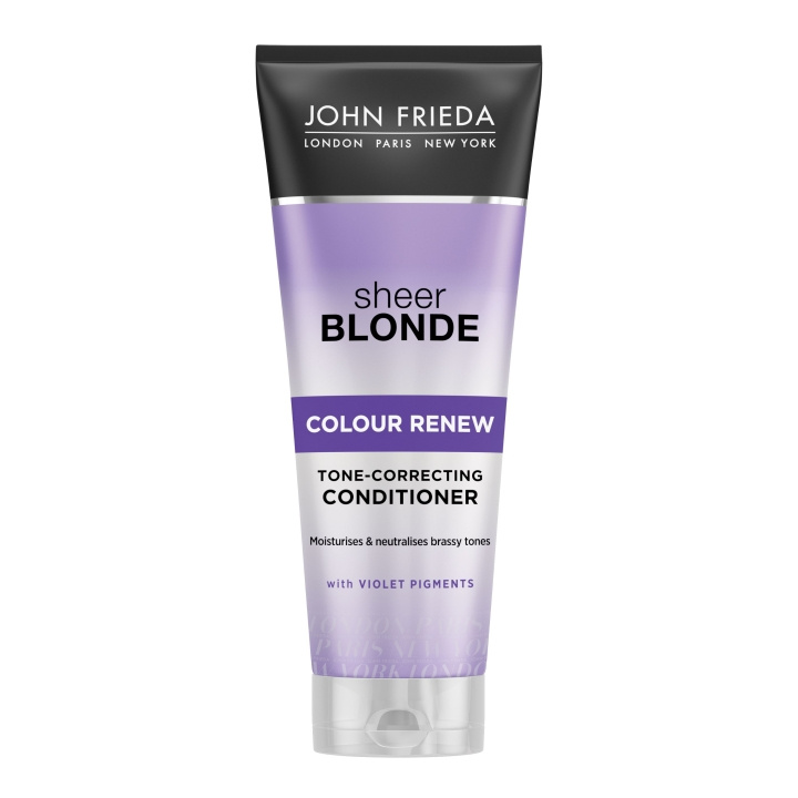 John Frieda Violet Crush for Blondes Purple Conditioner - 250 ml i gruppen SKØNHED & HELSE / Hår og styling / Hårpleje / Balsam hos TP E-commerce Nordic AB (D17215)