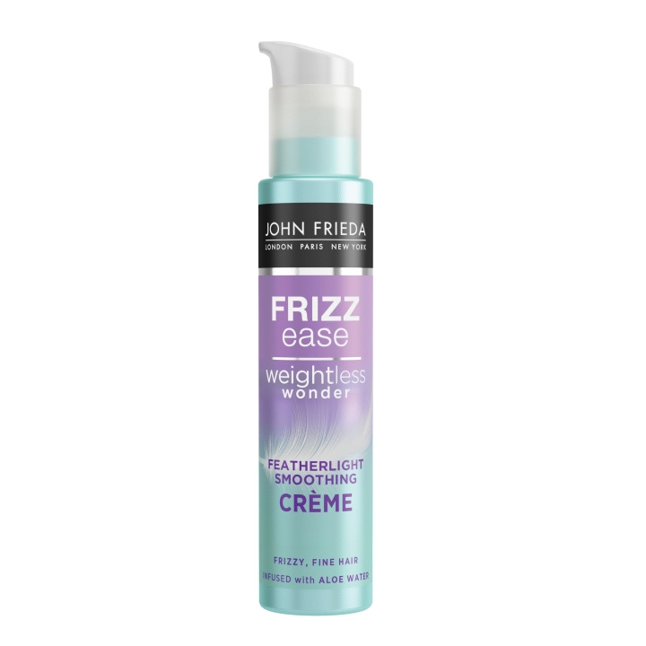 John Frieda Frizz Ease Weightless Wonder Featherlight Smoothing Crème - 100 ml i gruppen SKØNHED & HELSE / Hår og styling / Hårpleje / Hår olie hos TP E-commerce Nordic AB (D17229)