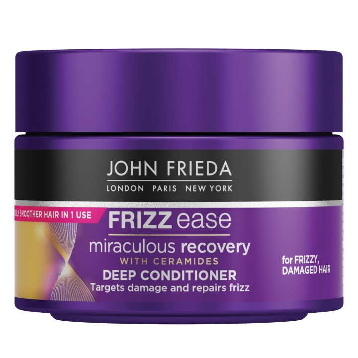 John Frieda Frizz Ease Miraculous Recovery Deep Conditioner - 250 ml i gruppen SKØNHED & HELSE / Hår og styling / Hårpleje / Balsam hos TP E-commerce Nordic AB (D17232)