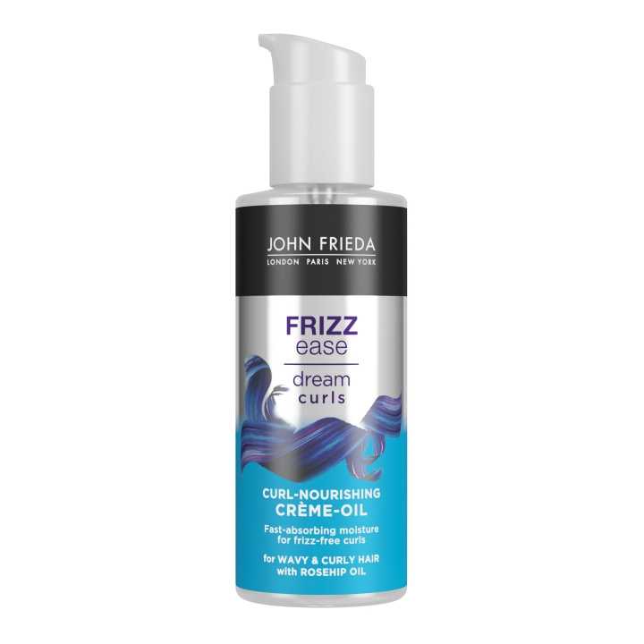 John Frieda Frizz Ease Dream Curls Curl Defining Oil - 100 ml i gruppen SKØNHED & HELSE / Hår og styling / Hårpleje / Hår olie hos TP E-commerce Nordic AB (D17236)
