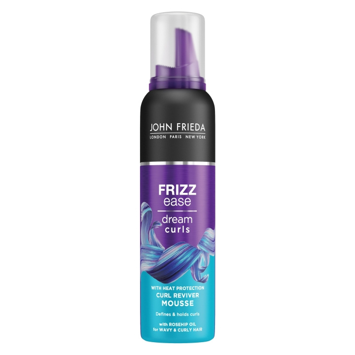 John Frieda Frizz Ease Dream Curls Curl Reviver Mousse - 200 ml i gruppen SKØNHED & HELSE / Hår og styling / Hår styling / Hårmousse hos TP E-commerce Nordic AB (D17237)