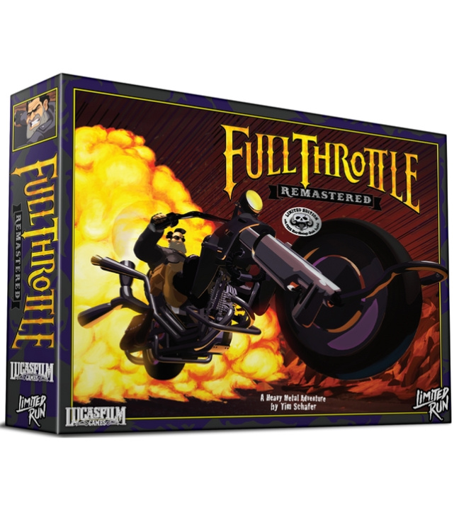 Full Throttle Remastered Collector\'s Edition (Limited Run) (Import) (XseriesX) i gruppen HJEMMEELEKTRONIK / Spilkonsoller og tilbehør / Xbox Series X / Spil hos TP E-commerce Nordic AB (D17259)