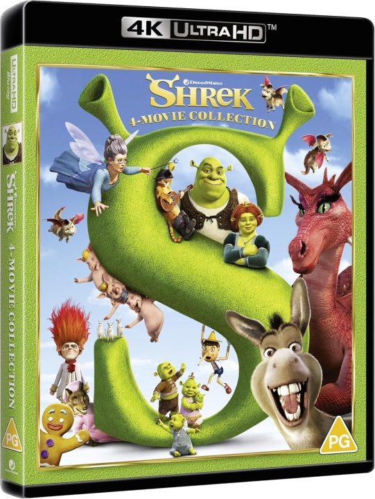 Shrek 1 to 4 Complete Movie Collection 4K Ultra HD i gruppen HJEMMEELEKTRONIK / Lyd & billede / Tv og tilbehør / Film / Blu-ray hos TP E-commerce Nordic AB (D17268)