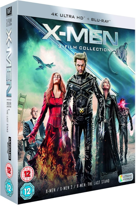 X-Men / X-Men 2 / X-Men 3 - The Last Stand 4K Ultra HD + Blu-Ray i gruppen HJEMMEELEKTRONIK / Lyd & billede / Tv og tilbehør / Film / Blu-ray hos TP E-commerce Nordic AB (D17270)