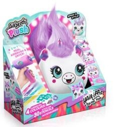 Airbrush Plush Hair\'iffic 17cm Squish Pal 2 stk - (1040) i gruppen LEGETØJ, BØRN & BABY / Babyleg (0-3 år) / Tøjdyr hos TP E-commerce Nordic AB (D17309)