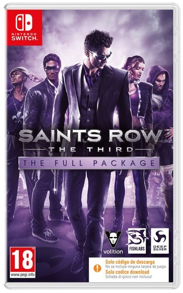 Saints Row The Third (Code in Box) (IT/Multi in Game) (Switch) i gruppen HJEMMEELEKTRONIK / Spilkonsoller og tilbehør / Nintendo Switch / Spil hos TP E-commerce Nordic AB (D17364)