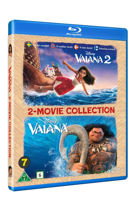 VAIANA 2-MOVIE COLLECTION i gruppen HJEMMEELEKTRONIK / Lyd & billede / Tv og tilbehør / Film / Blu-ray hos TP E-commerce Nordic AB (D17377)