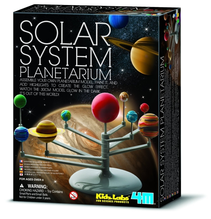 4M KidzLabs - Solsystemets planetarium (03257) i gruppen LEGETØJ, BØRN & BABY / Legetøj / Eksperiment og gør det selv hos TP E-commerce Nordic AB (D17382)