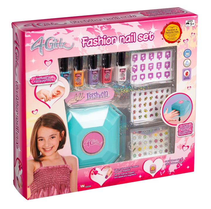 4-Girlz Neglekunstsæt (63234) i gruppen LEGETØJ, BØRN & BABY / Legetøj / Hobbyartikler hos TP E-commerce Nordic AB (D17402)