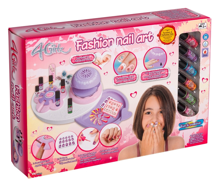 4-Girlz Neglesalon-sæt (63235) i gruppen LEGETØJ, BØRN & BABY / Legetøj / Hobbyartikler hos TP E-commerce Nordic AB (D17403)