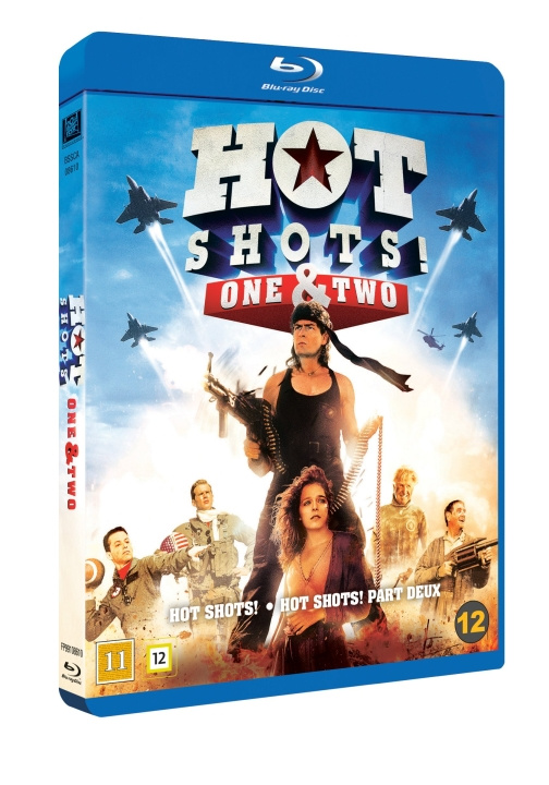 Hot Shots! 1 and 2 Boxset (Blu-Ray) i gruppen HJEMMEELEKTRONIK / Lyd & billede / Tv og tilbehør / Film / Blu-ray hos TP E-commerce Nordic AB (D17435)