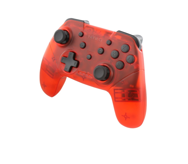 Nyko Trådløs Core-controller (rød) i gruppen HJEMMEELEKTRONIK / Spilkonsoller og tilbehør / Nintendo Switch / Tilbehør hos TP E-commerce Nordic AB (D17469)