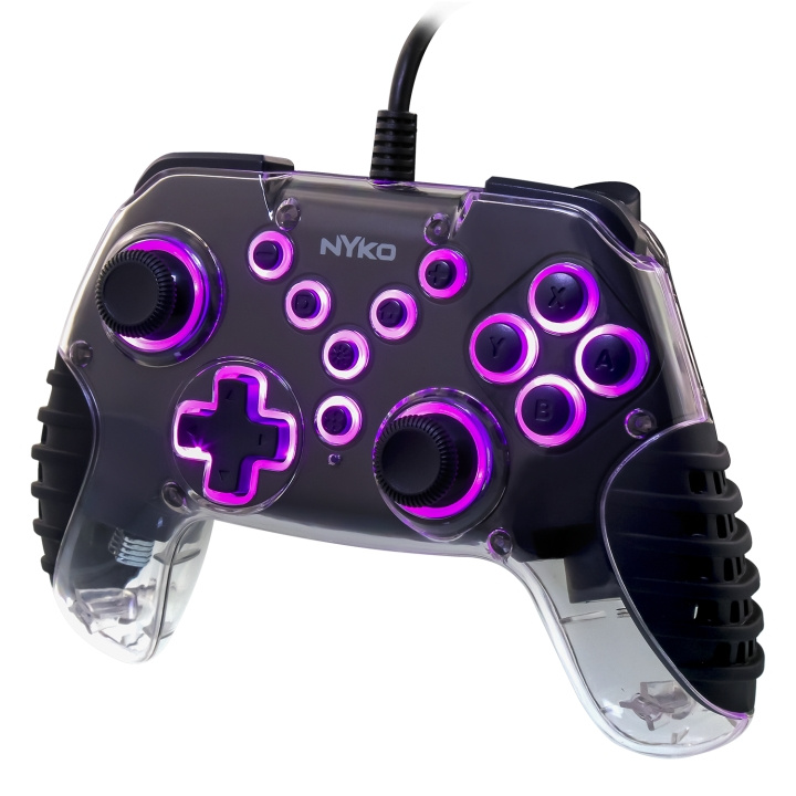 Nyko Air Glow kablet controller til Switch i gruppen HJEMMEELEKTRONIK / Spilkonsoller og tilbehør / Nintendo Switch / Tilbehør hos TP E-commerce Nordic AB (D17475)