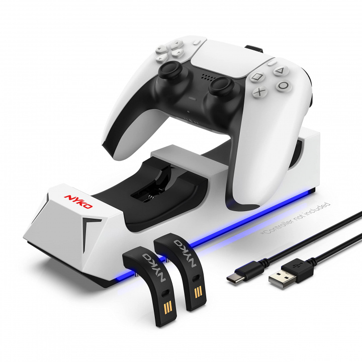 Nyko Opladningsbase til Ps5 i gruppen HJEMMEELEKTRONIK / Spilkonsoller og tilbehør / Sony PlayStation 5 hos TP E-commerce Nordic AB (D17476)