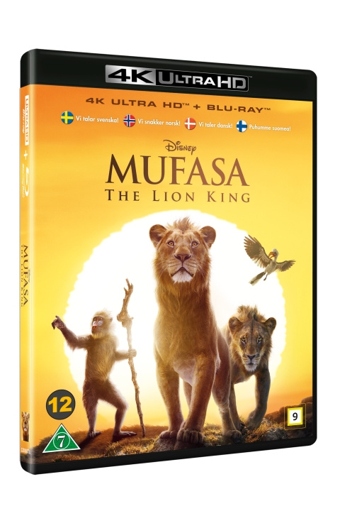 MUFASA: THE LION KING i gruppen HJEMMEELEKTRONIK / Lyd & billede / Tv og tilbehør / Film / Blu-ray hos TP E-commerce Nordic AB (D17484)